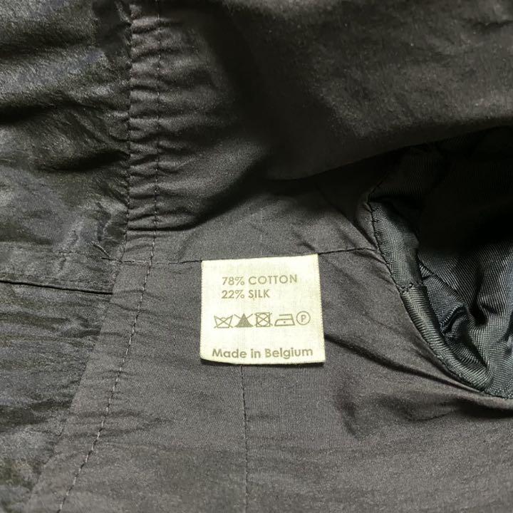 DRIES ノーカラーコート M 2way fIZBw-m52707664019 VAN NOTEN ネイビー 2022国産
