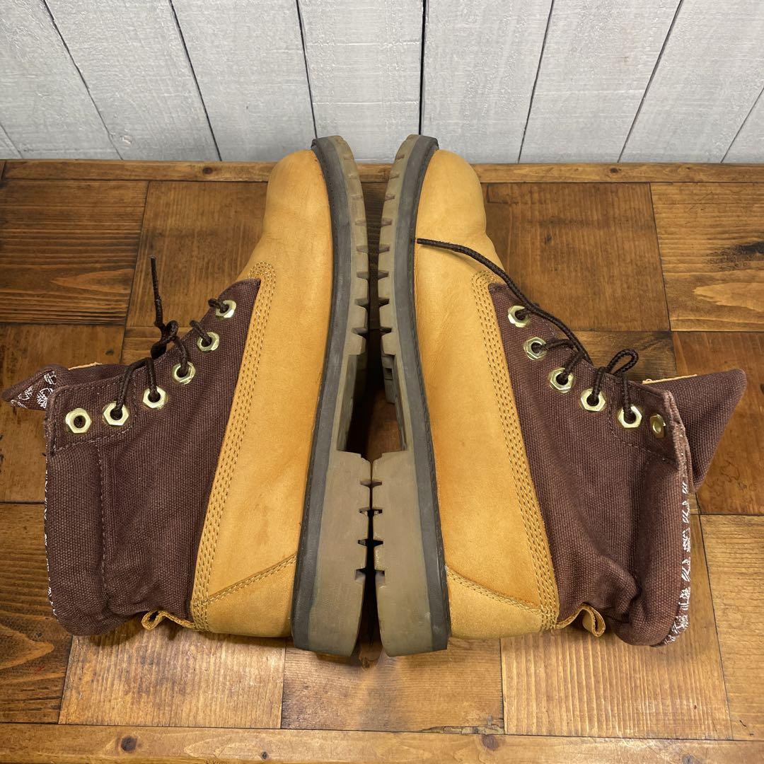 Timberland ティンバーランド ロールトップブーツ キャメル