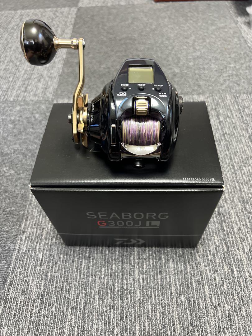 超美品 Daiwaシーボーグ G300JL PE4号300m付