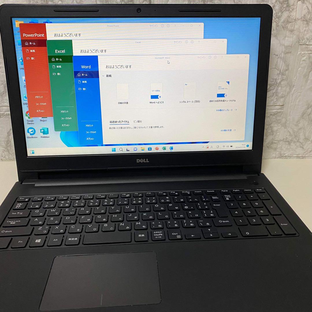 DELL - 初心者安心♪DELL INSPIRON Windows10/オフィス スモール筐体 中古デスクトップ Microsoft Office付き DELL