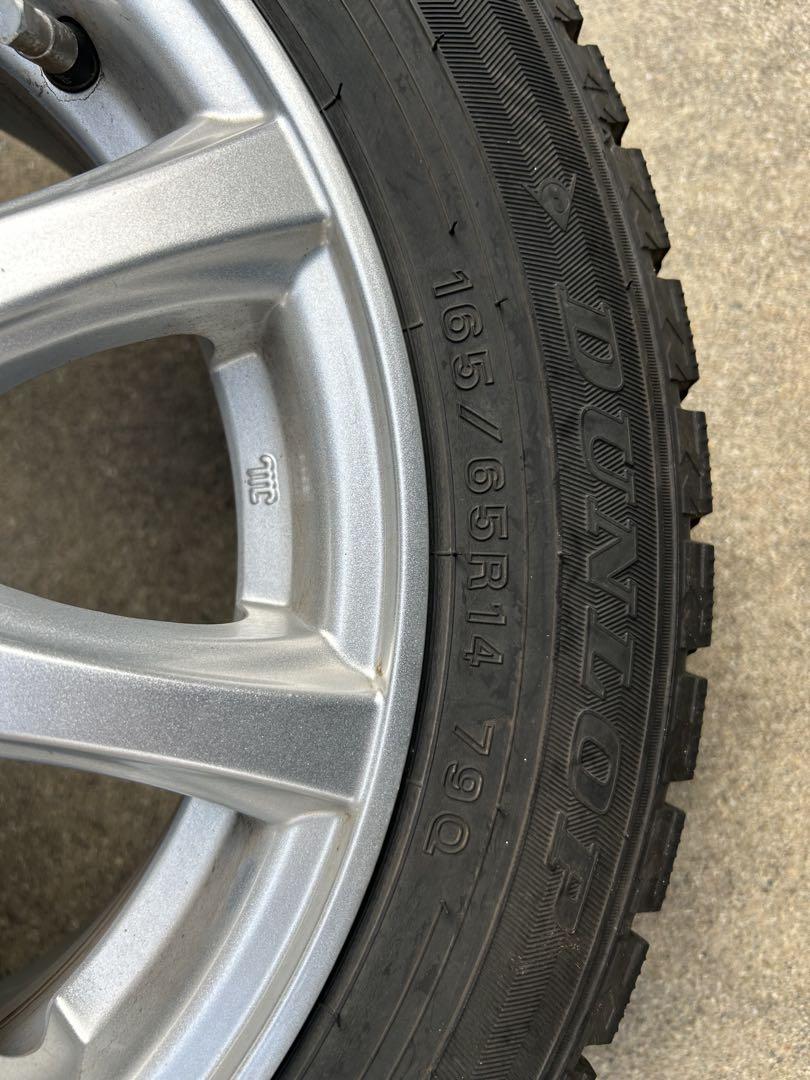 165/65R14 アルミ付