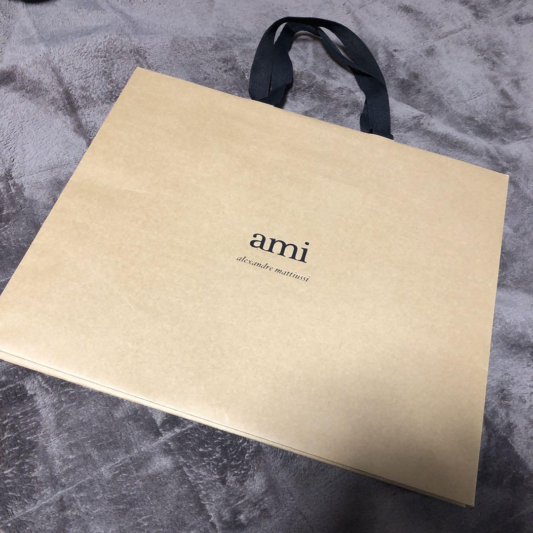 AMI PARIS アミ アミパリス 紙袋 ショップ袋 ショッパー ギフト袋 