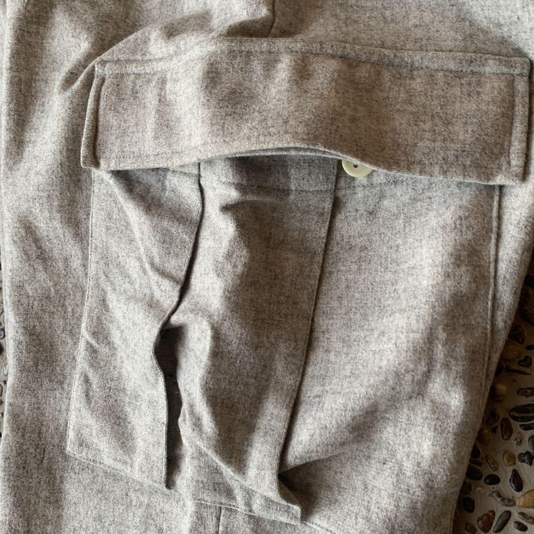 guji kyoto ウールカーゴパンツ L 定価約40000円
