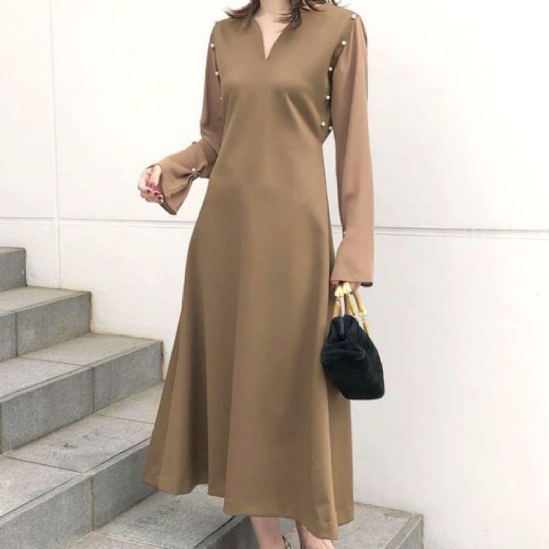 【美品】AMERI CHIC PEARL DRESS AMERI CHIC PEARL DRESS（AMERI CHIC PEARL DRESS）