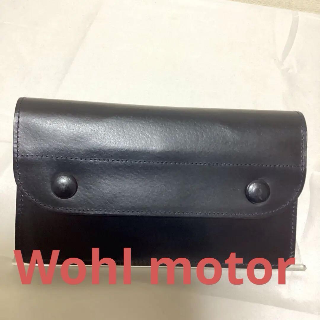 Wohl motor ギャルソン財布　ブラック