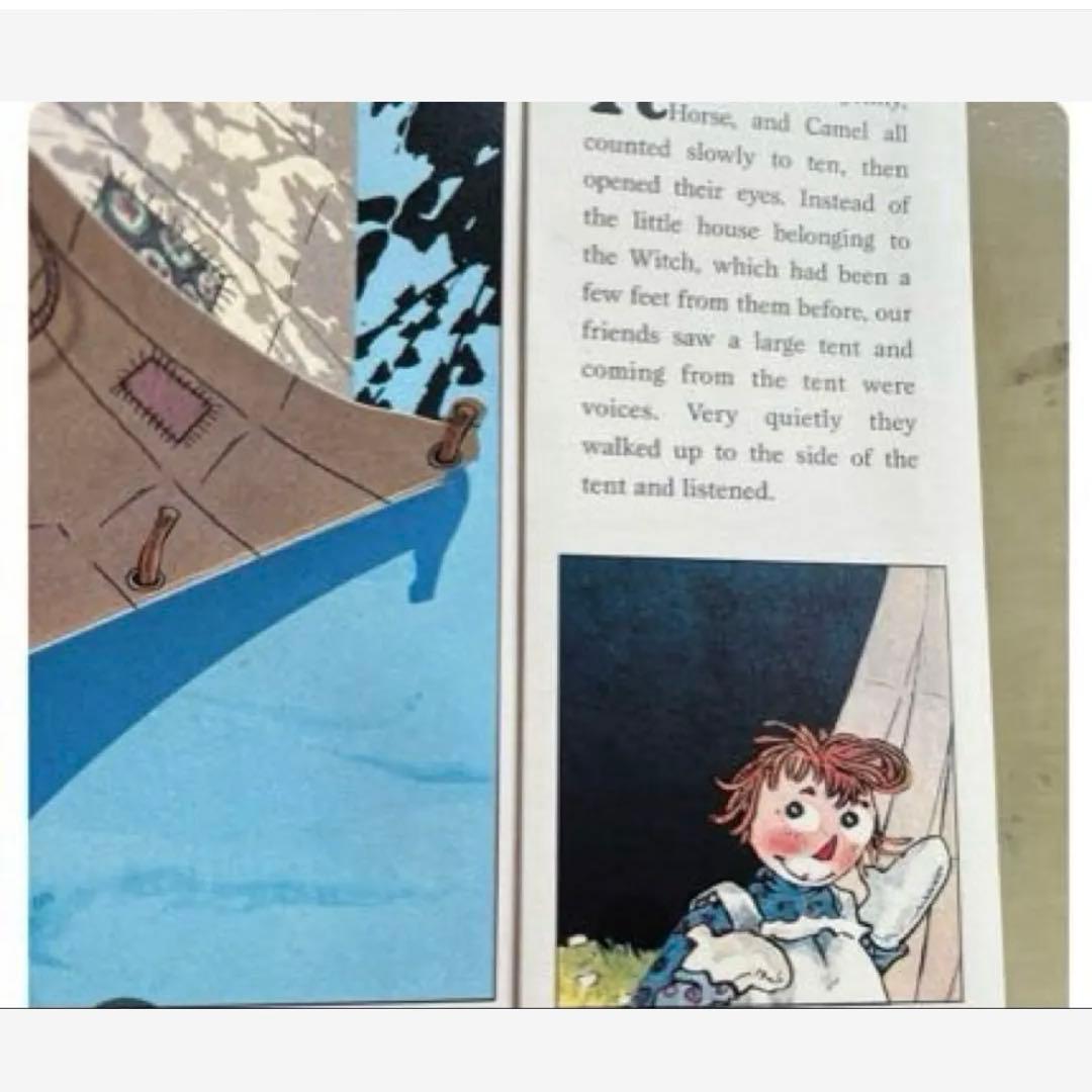 ジョニーサイン入りの限定ラガディアン&アンディ仕掛け絵本、124/150の特別版 ジョニーサイン入りの限定ラガディアン&アンディ仕掛け絵本、124/150の特別版