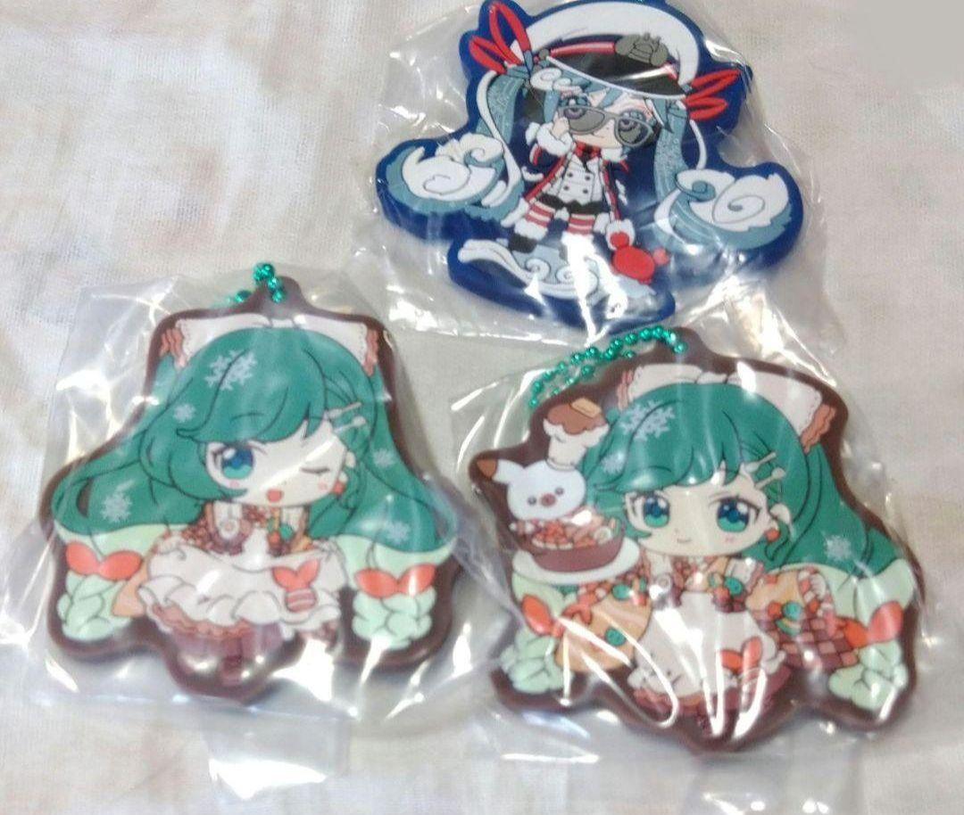初音ミク ガシャポンくじ　ラバーストラップ&缶バッジ 11点セット