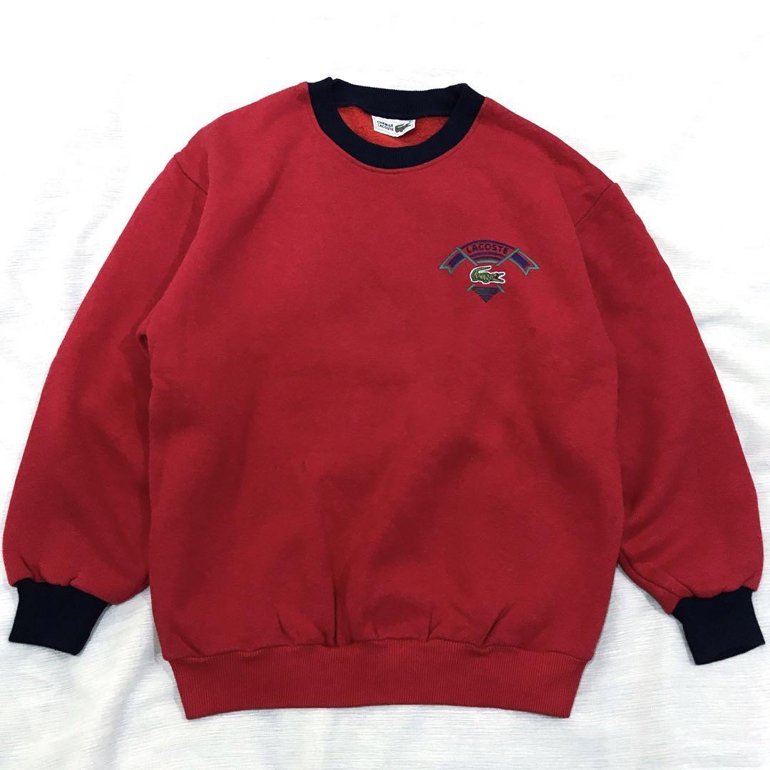 ★2枚セット★CHEMISE LACOSTE ラコステ スウェット ビンテージ