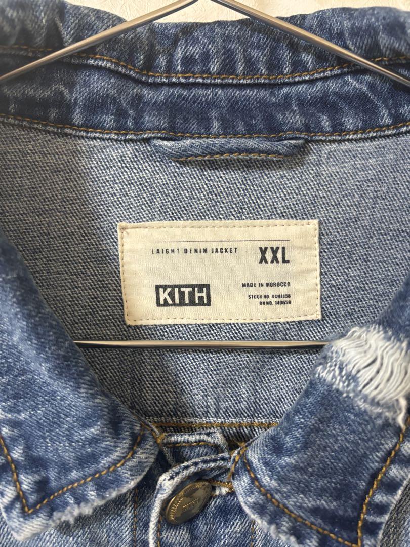KITH LAIGHT LOGO DENIM JACKET 美品