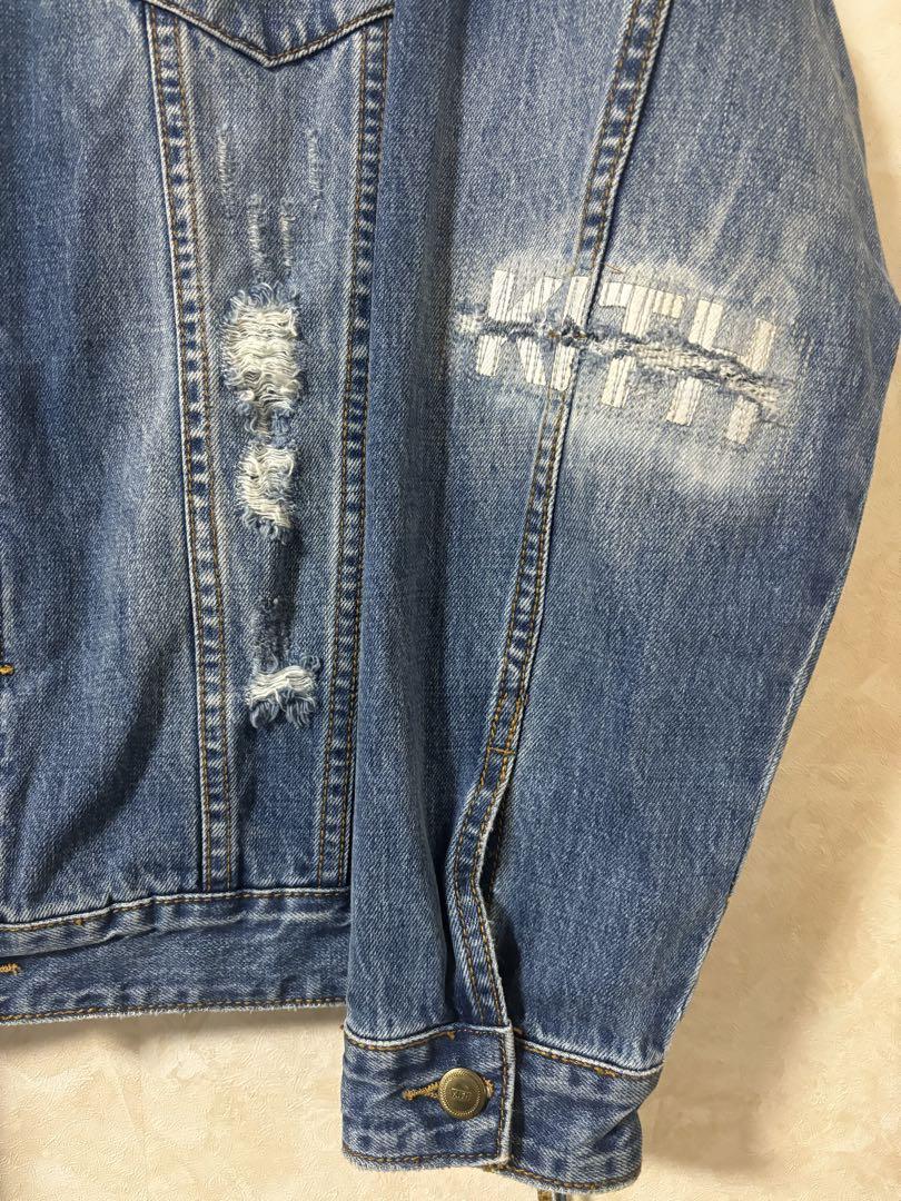 KITH LAIGHT LOGO DENIM JACKET 美品