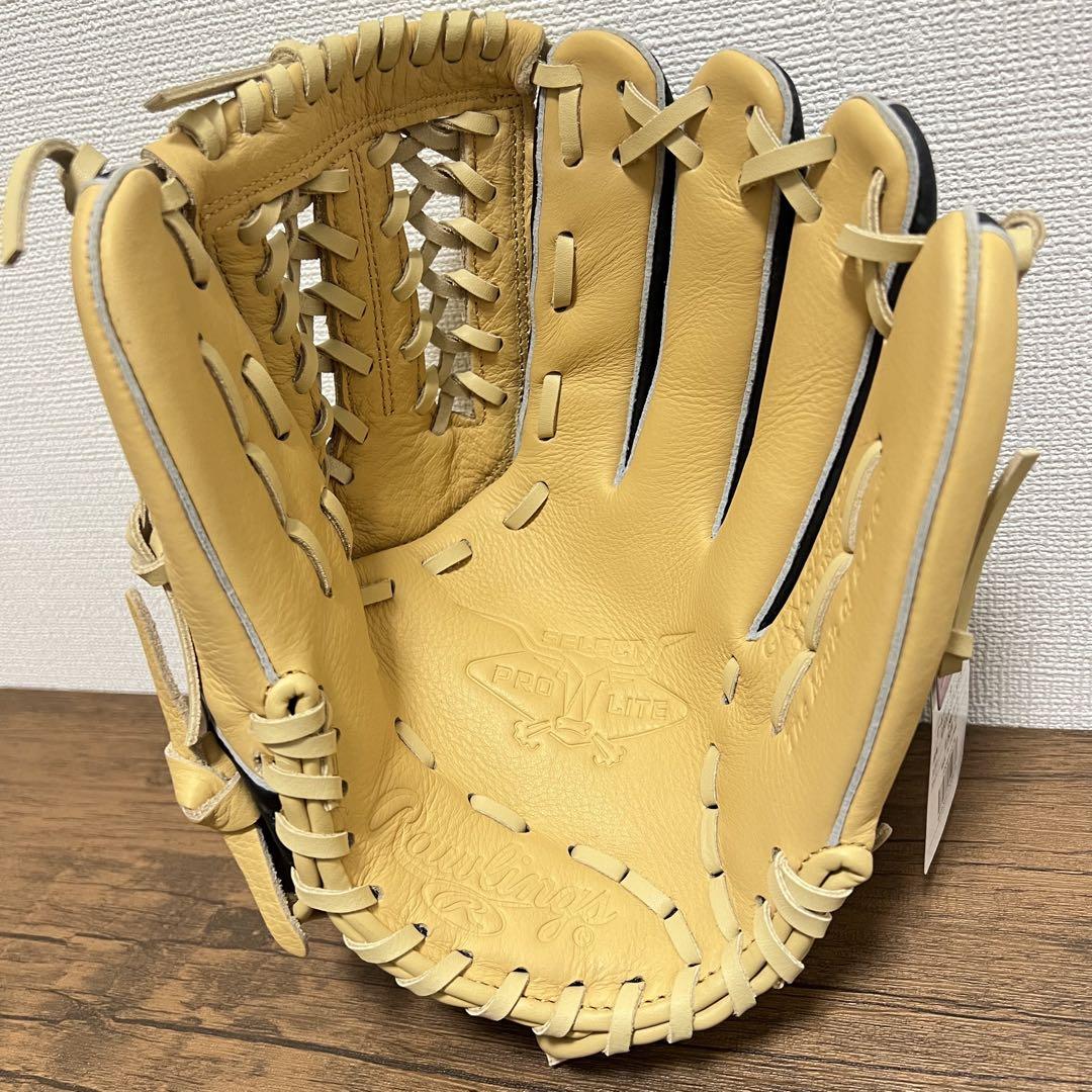 【タグ付き未使用品】一般軟式 グローブ ローリングス オールラウンド キャメル