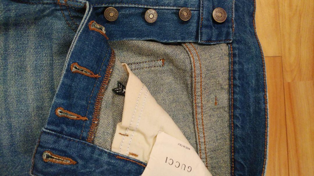 メンズ タカ様専用 シンボルズテーパードデニムbeeスネークタイガー tHNOD-m52718074224 GUCCI ⊕グッチ