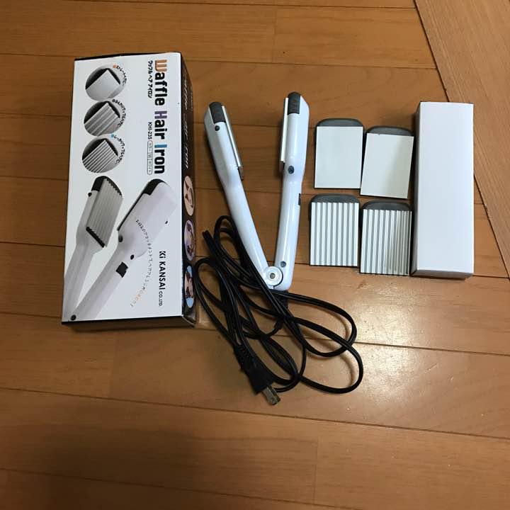 KANSAIWaffleHairIron 未使用