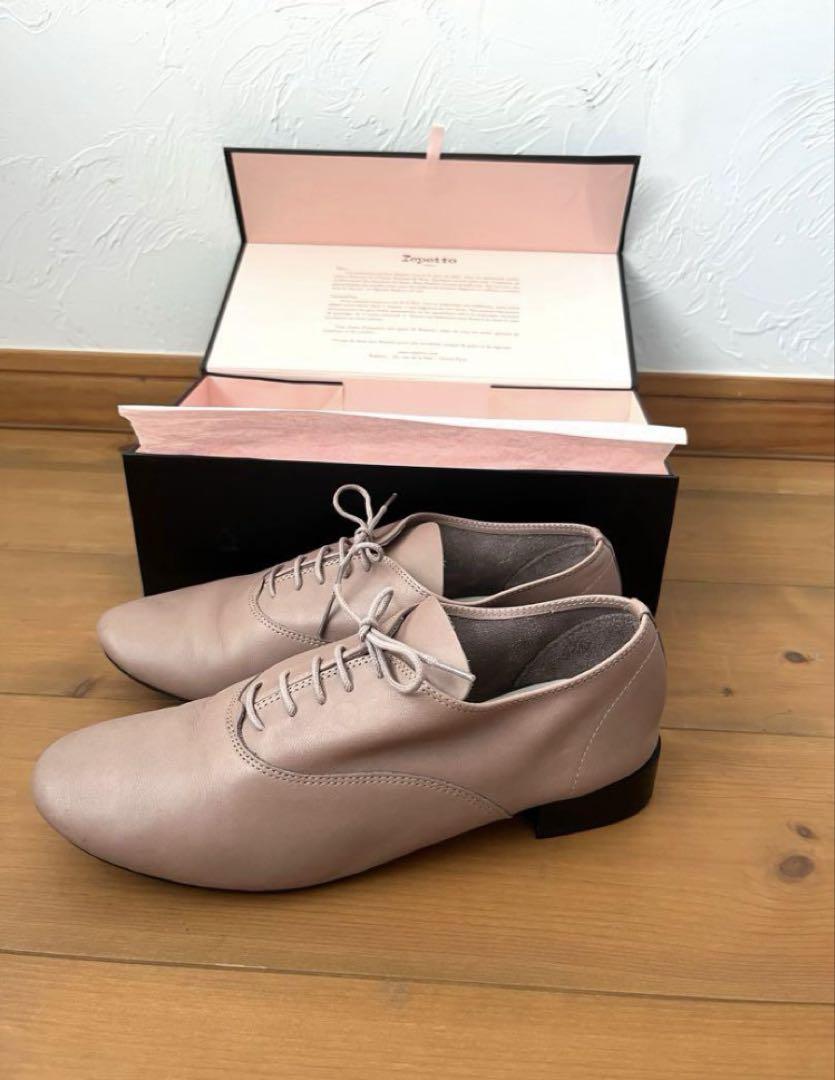 repettoレペット　zizi ジジ　レースアップシューズ　391/2　箱あり