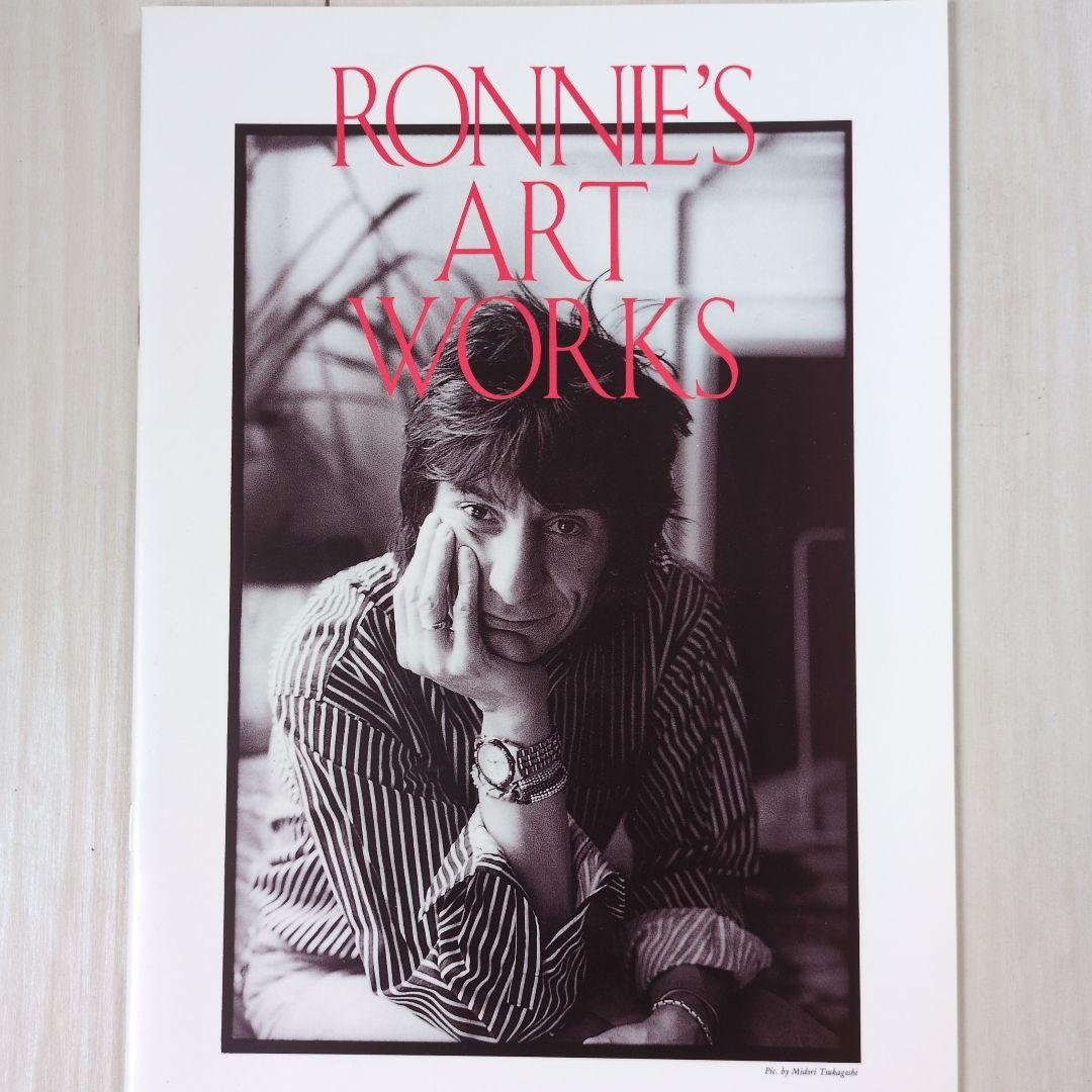 ロニー・ウッド 絵画展 図録 - メルカリ