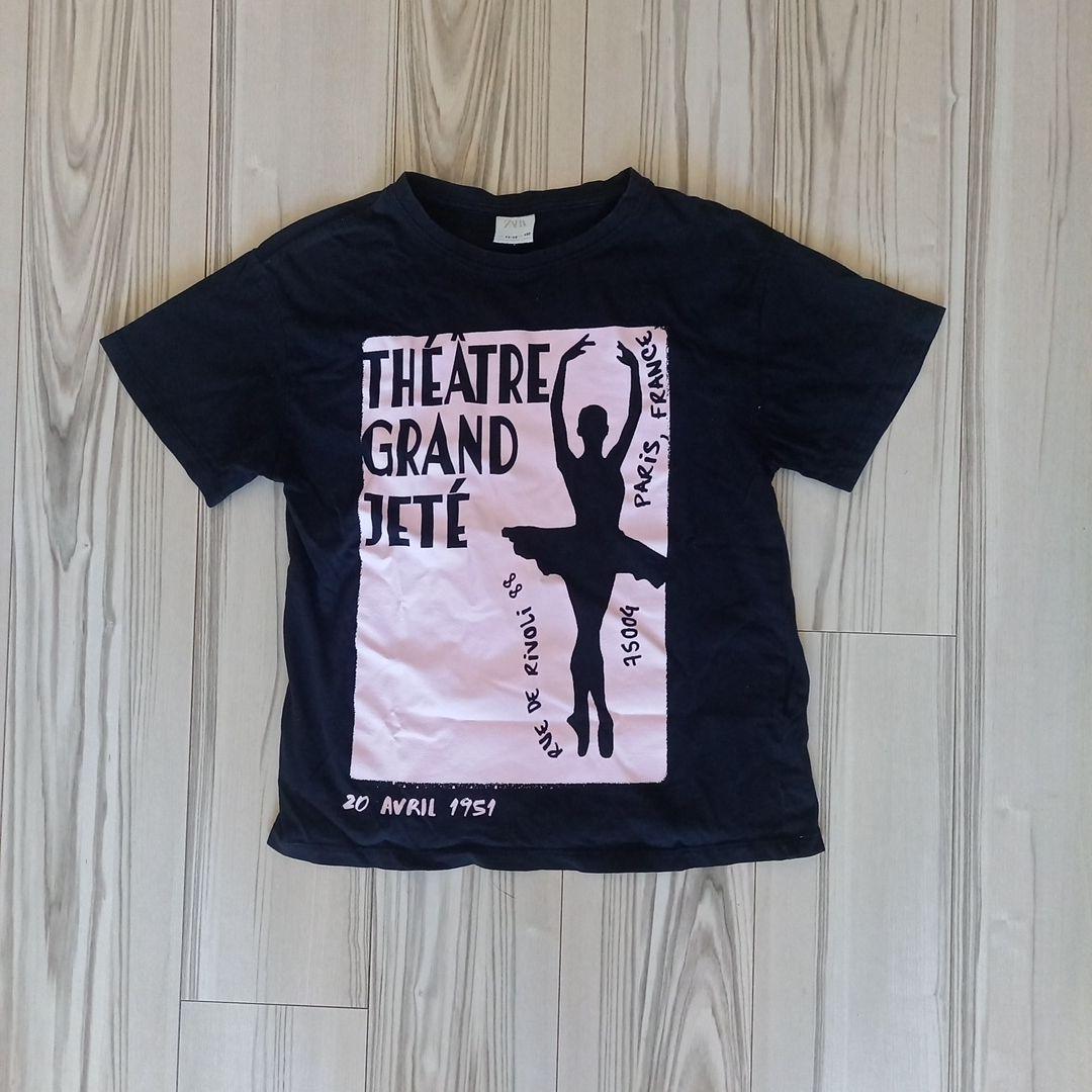 ZARA バレエデザイン Tシャツ 11-12歳 - メルカリ