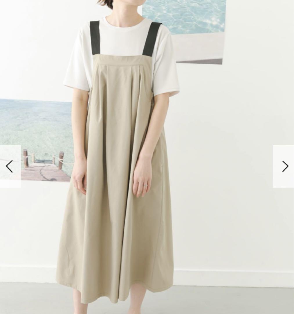新品タグ付き　add fabrics ワークジャンパースカート　アーバンリサーチ