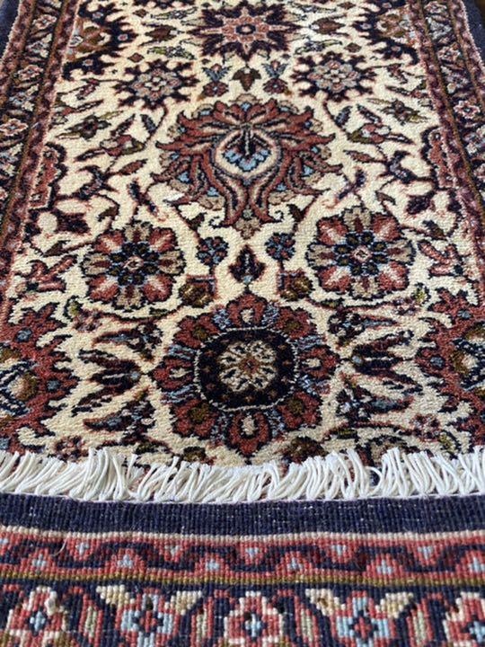 半額SALE ビジャー産 125×49cm– Aladdin ペルシャ絨毯 ミニランナー