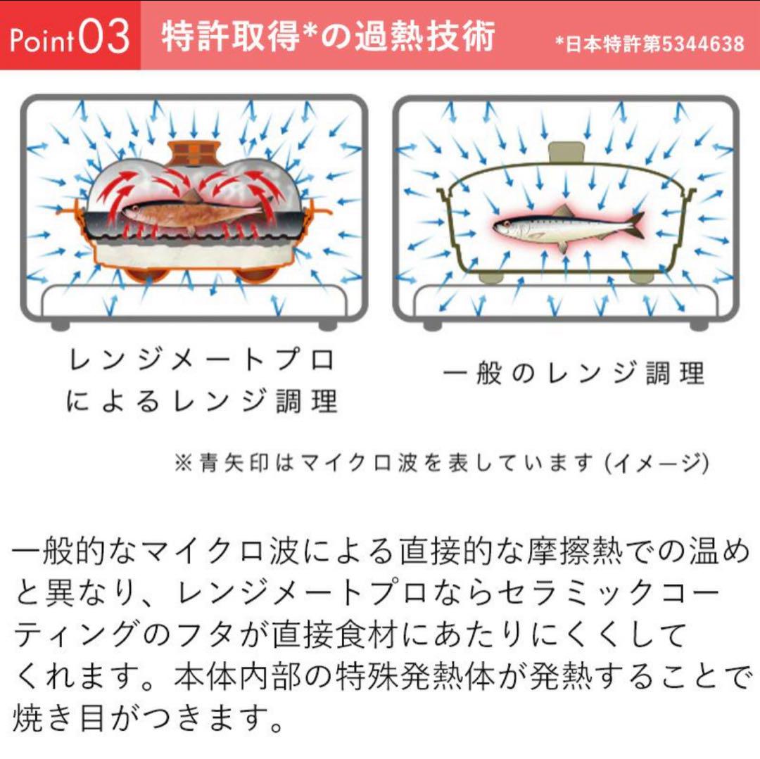 レンジメートプロ 電子レンジ調理器具　新品未使用