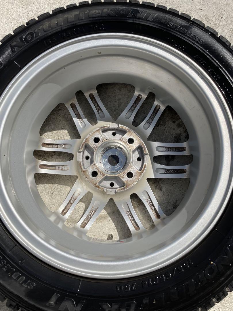 ノーストレック スタッドレスタイヤ 155/65R14 14インチ ホイール付き
