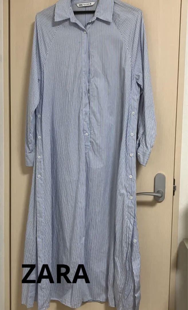 ☆ドイツ発*ZARA*新作*ポンポンストラップオーバーサイズワンピ ☆ドイツ発*ZARA*新作*異素材ブロックストラップレスワンピ/WB