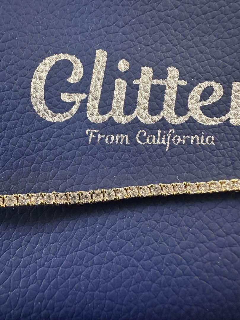 アクセサリー Glitter Luxury Tennis Necklace 2mm 56cm