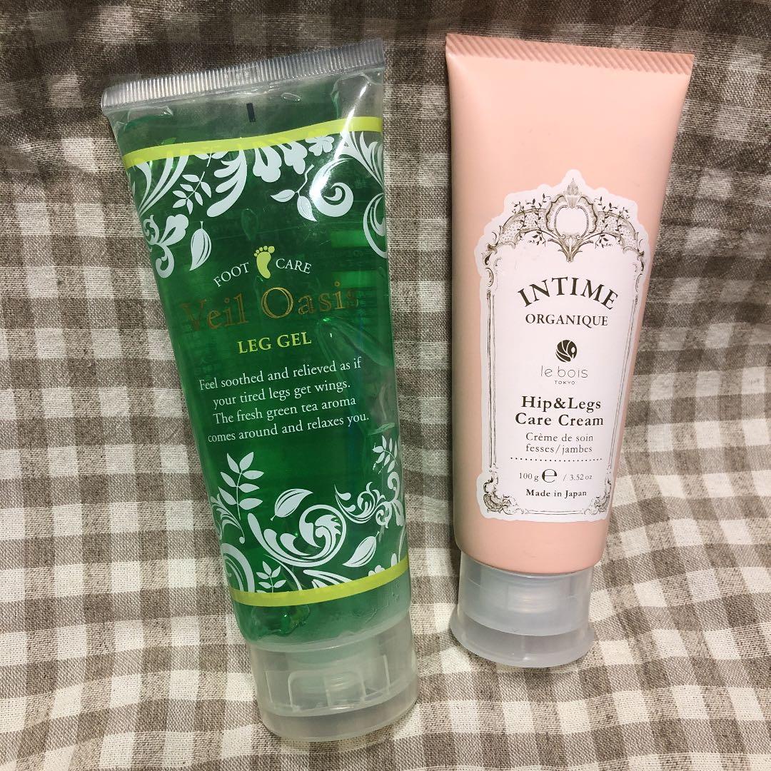 インタイムオーガニック ヴェールオアシス レッグ クリーム ジェル