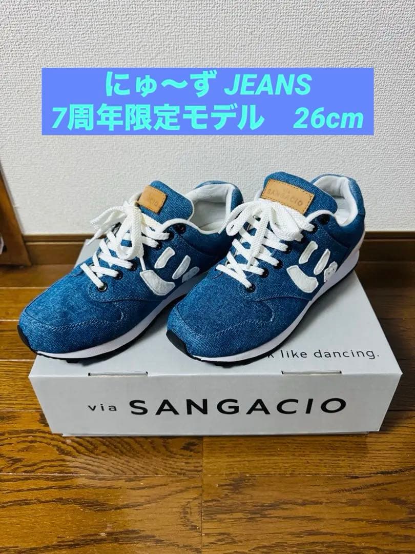 【希少美品】via SANGACIO ７周年限定 Jeans サンガッチョ