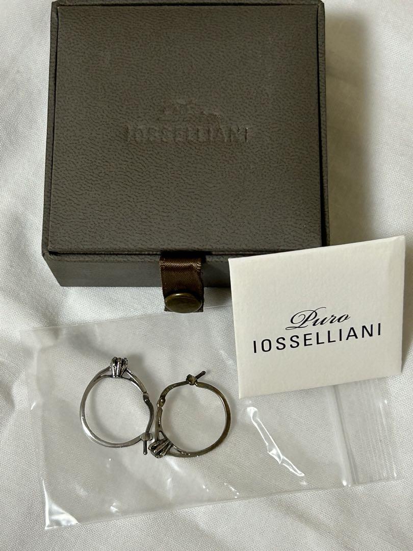 IOSSELLIANI フープピアス 専用ボックス付き IOSSELLIANI フープピアス 専用ボックス付き