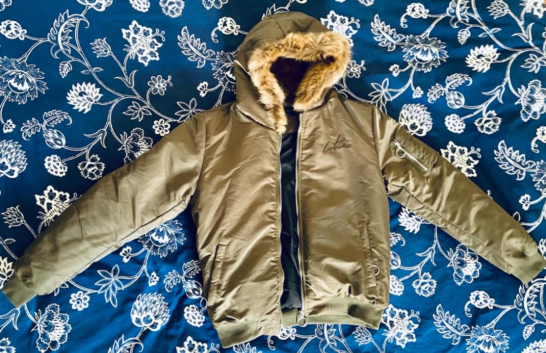 The Couture Club faux fur lined bomber ジャケット・アウター