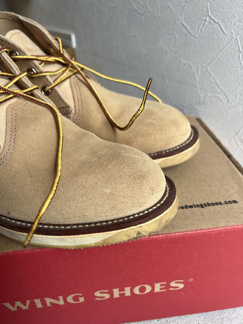 RED WING SHOES チャッカブーツ ベージュ
