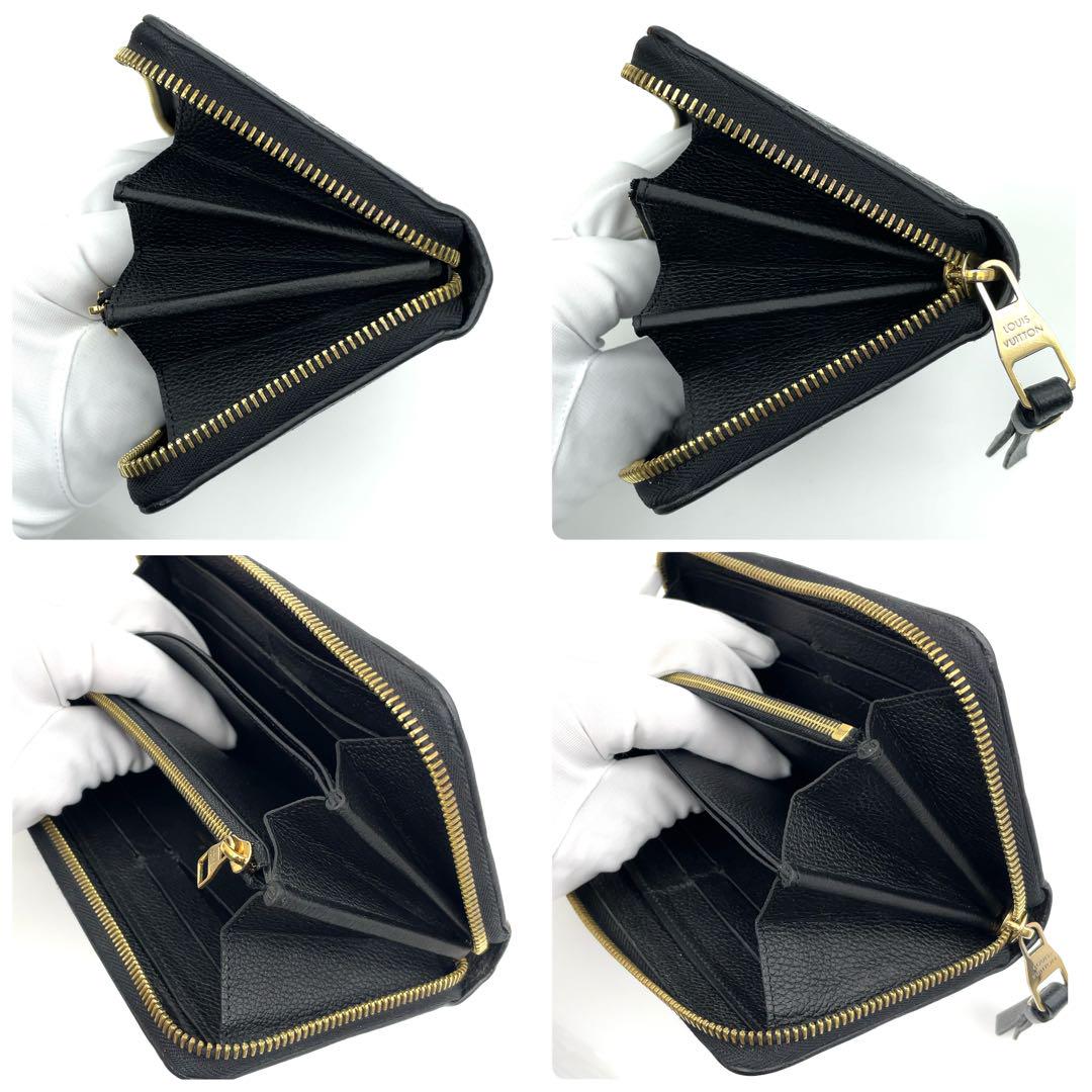 ✨超人気デザイン✨ルイヴィトン アンプラント ジッピーウォレット ノワール長財布 超極美品】ルイヴィトン アンプラント ジッピーウォレット 長