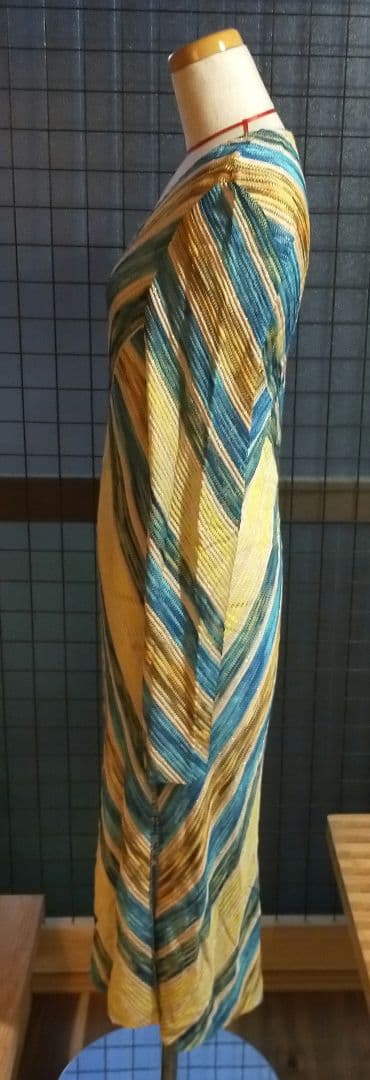 ロングスリットワンピース イタリア製S・MISSONI