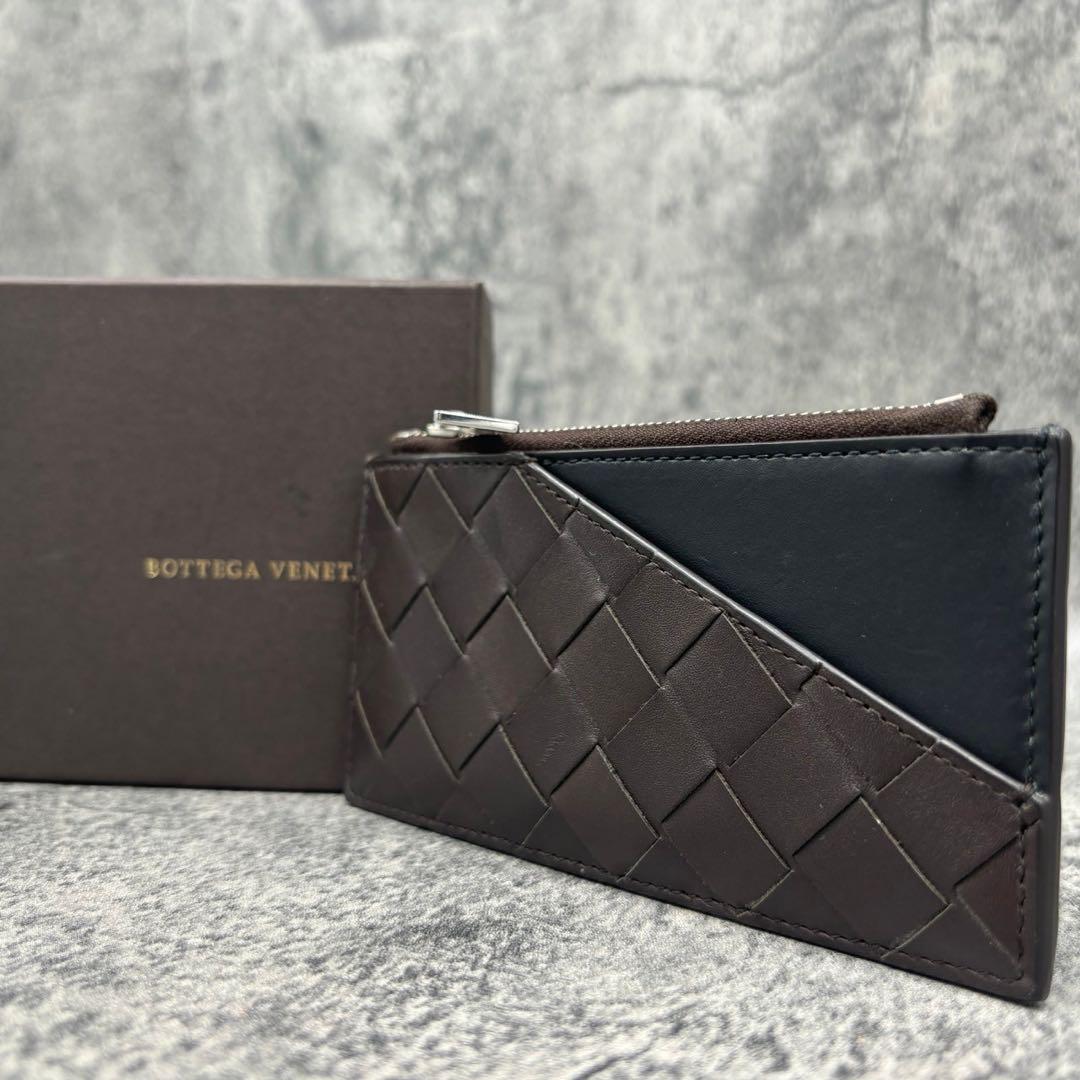 BOTTEGA VENETA マキシ イントレチャート ファスナー カードケース 画像11
