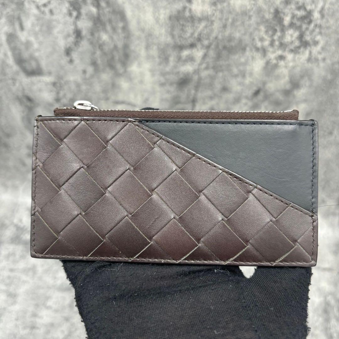 BOTTEGA VENETA マキシ イントレチャート ファスナー カードケース 画像2