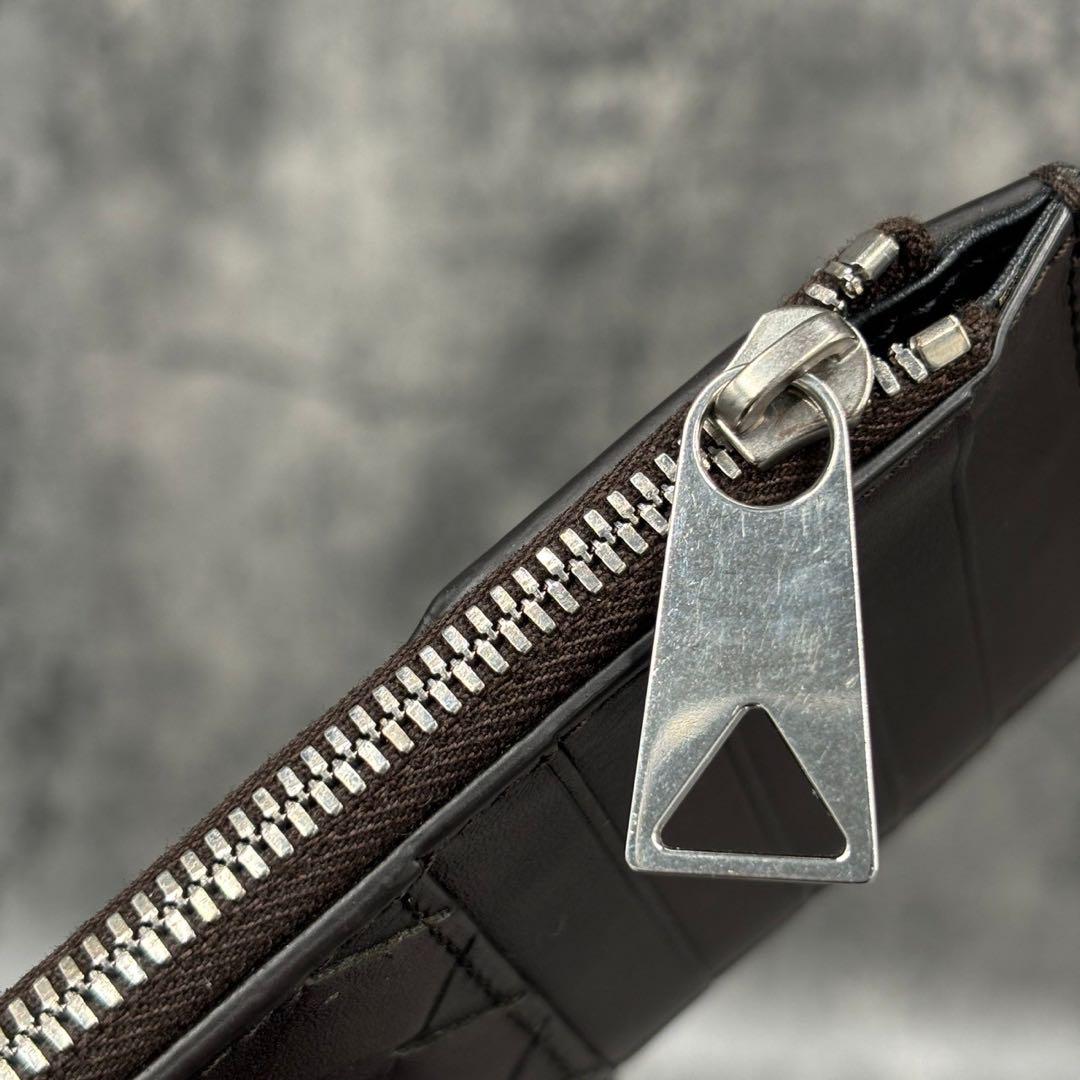 BOTTEGA VENETA マキシ イントレチャート ファスナー カードケース 画像6