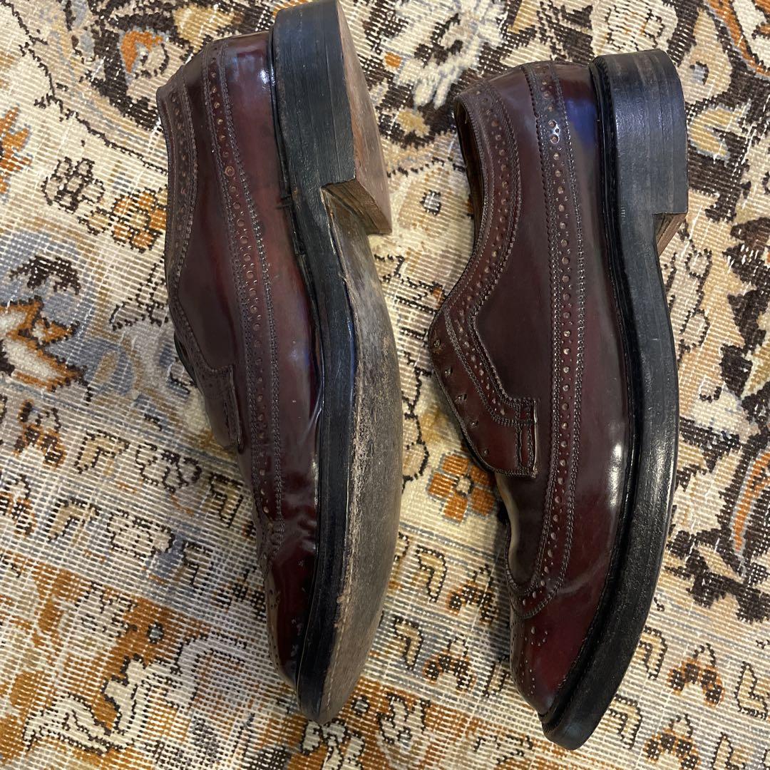靴 60s Florsheim 93605 Kenmoor CORDOVAN6.5D