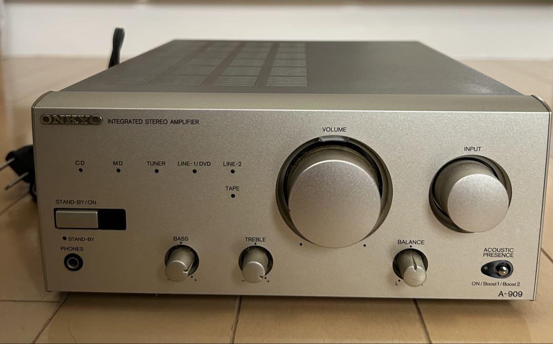 ONKYO A-909の仕様 オンキヨー/オンキョー