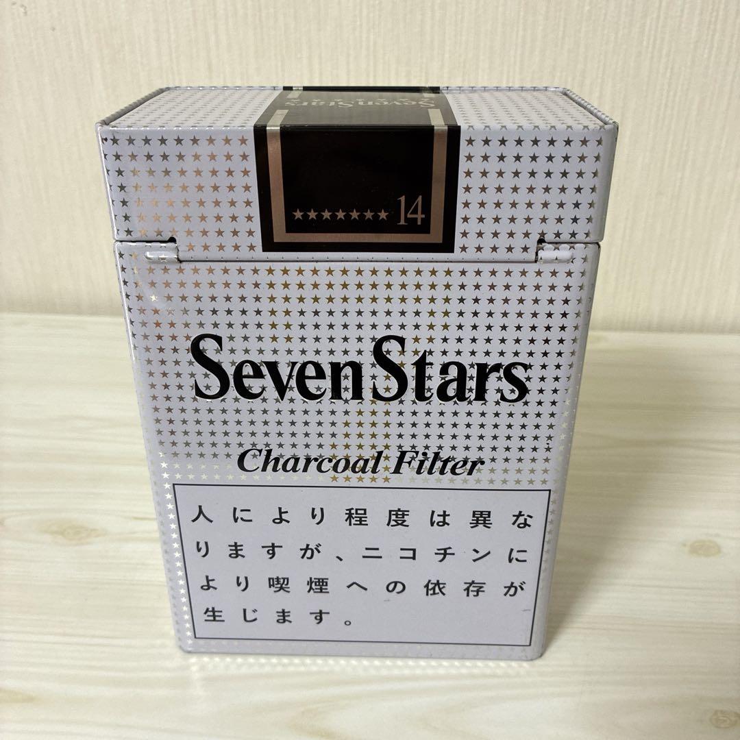 セブンスター タバコ型ブリキ缶 レトロ 希少 非売品 小物入れ