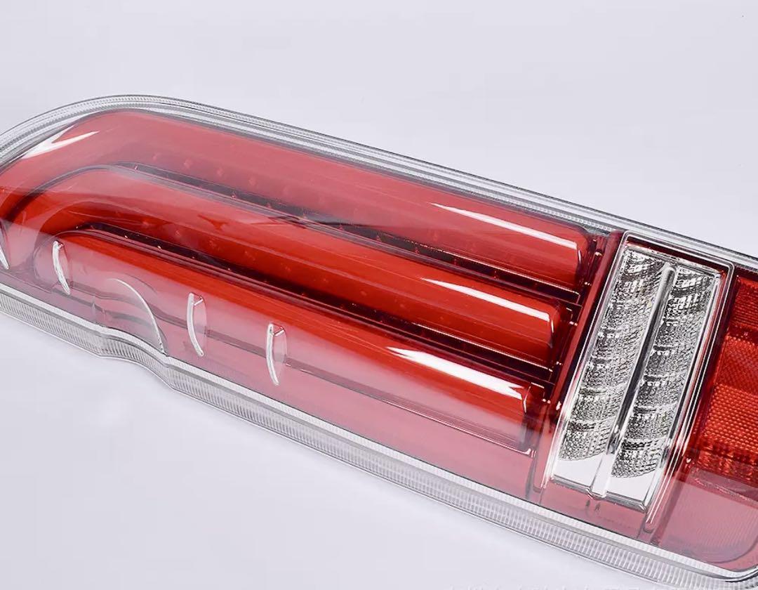 ハイエース 200系 LEDテールランプ シーケンシャルウインカー レッド
