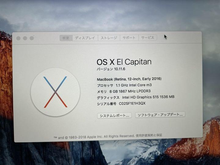 稀少なローズゴールド！APPLE MacBook 2016 美品