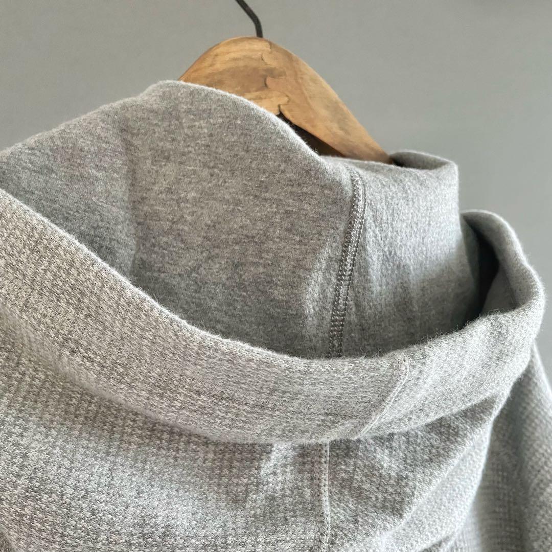 Paul Smith◆マルチジップパーカー グレー ワッフル フーディー 美品