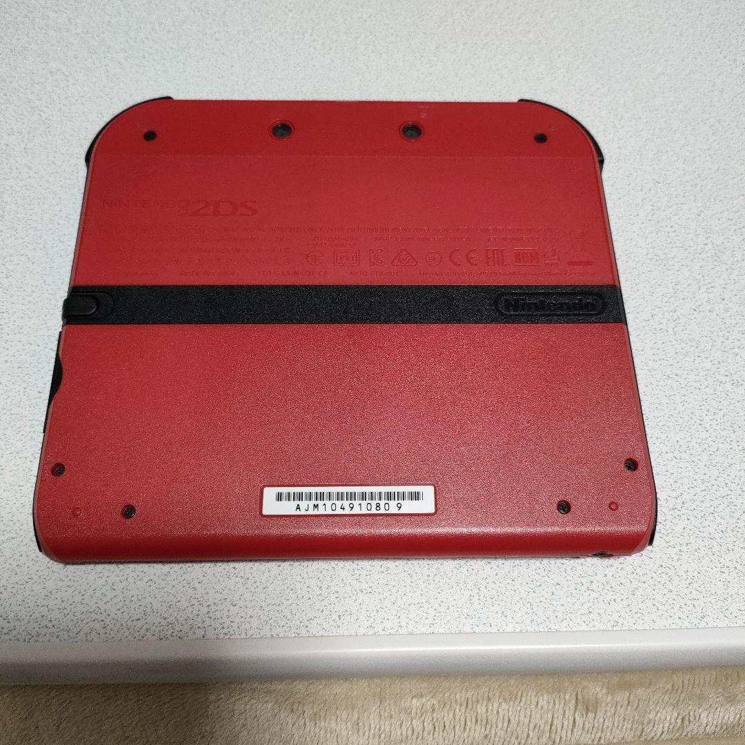 値下げ中【美品】任天堂2DS 本体　レッド