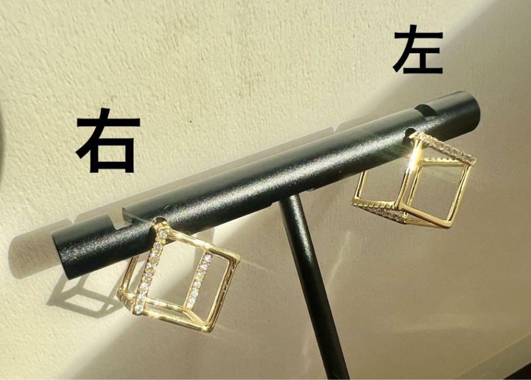 コアラ　3Dスクエアピアス　即納