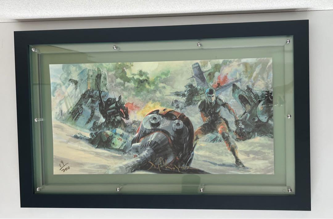 【希少・美品！】 19/200 ボトムズ 塩山紀生  装甲騎兵ボトムズ