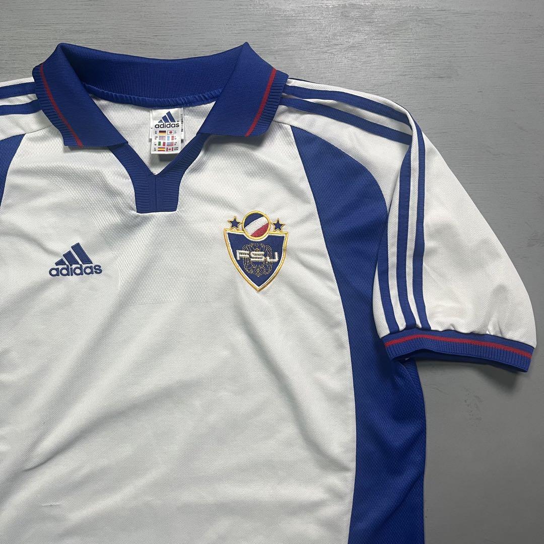 90's adidas ユーゴスラビア代表　ゲームシャツ　ストイコビッチ　XL