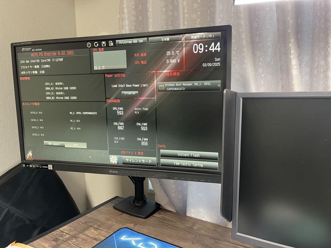 【美品】ゲーミングPC RTX 3080 & Core i7-12700F