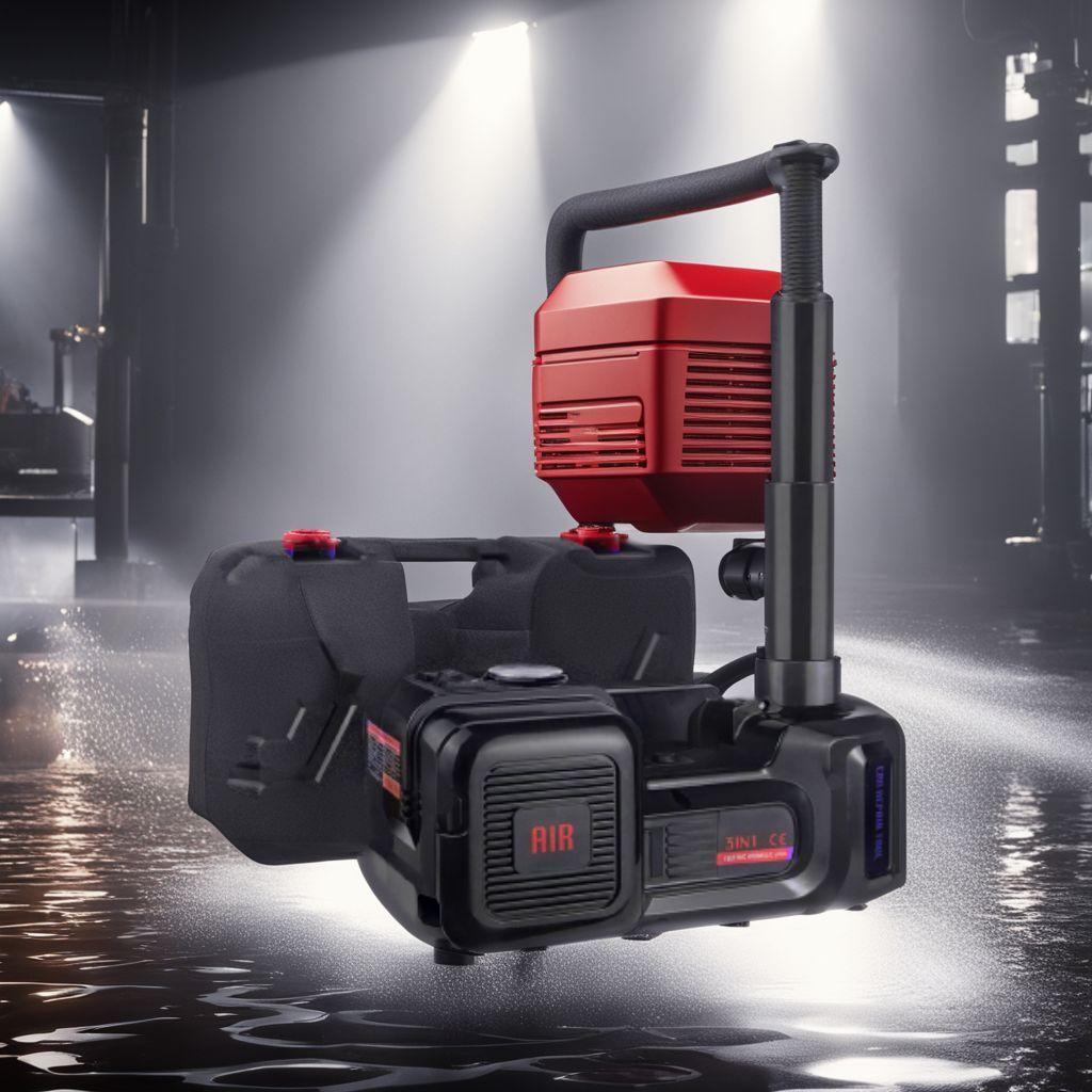 5000kg耐荷重♪完全防水の電動ジャッキ