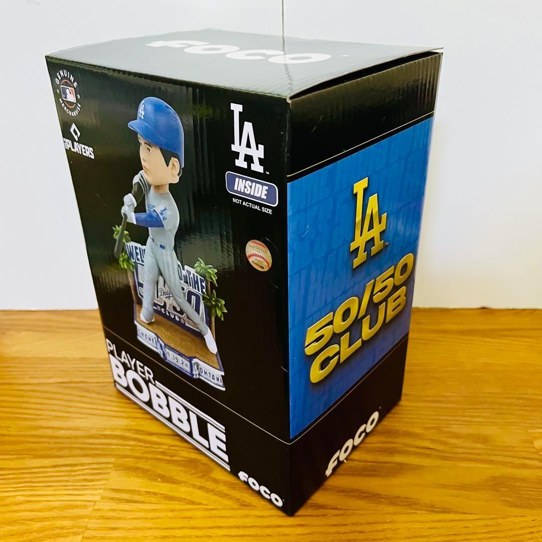 【大谷翔平/50本塁打＆50盗塁/ボブルヘッド】ドジャース/1050個限定