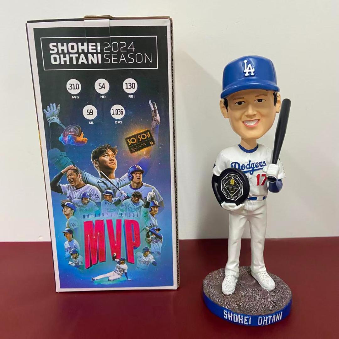 大谷翔平 MVP Dodgers ボブルヘッド 来場者 品新品、♥